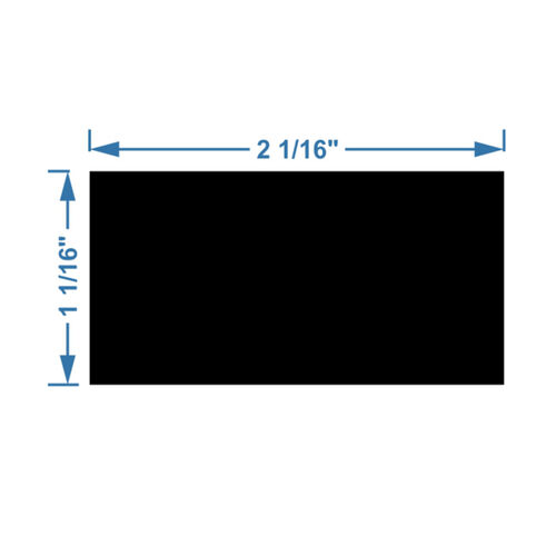 MGA 2x1 Yardage Insert - Black/Gold 2 Thumbnail
